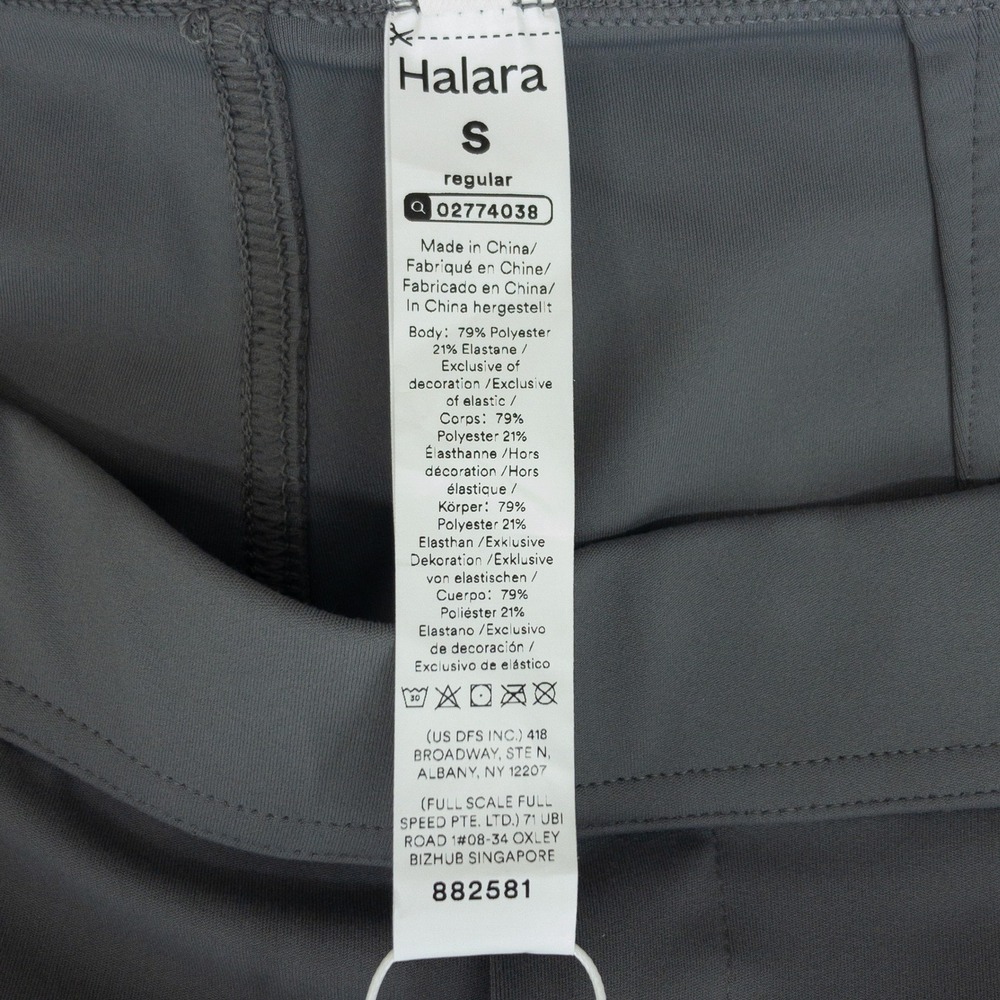 Halara Flex Daystretch High Waist Work Flare Pants Womens Small Gray New - Picture 7 of 14